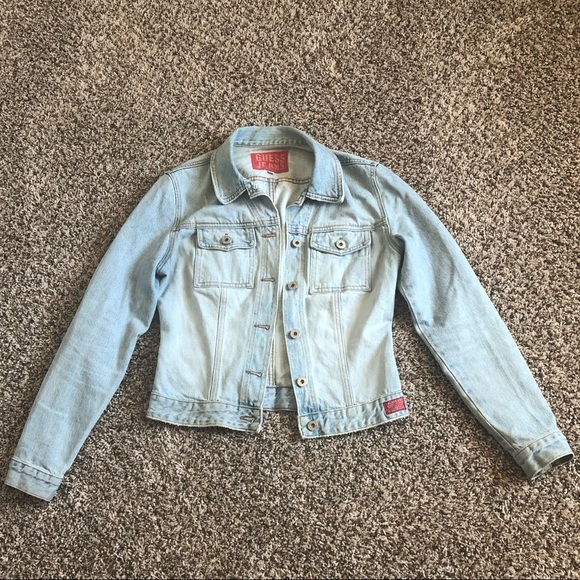 Guess Jackets & Blazers - Vintage Guess Jean Jacket